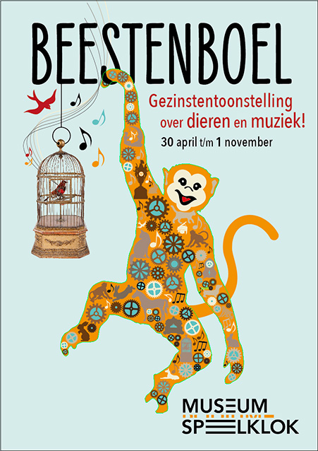 poster tentoonstelling Beestenboel
